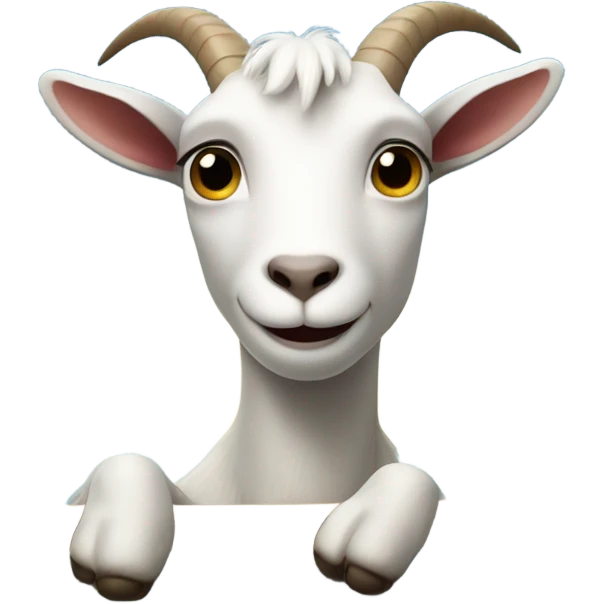Goat on boat emoji