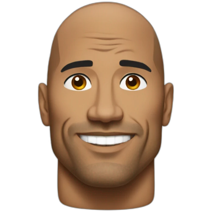 The rock emoji