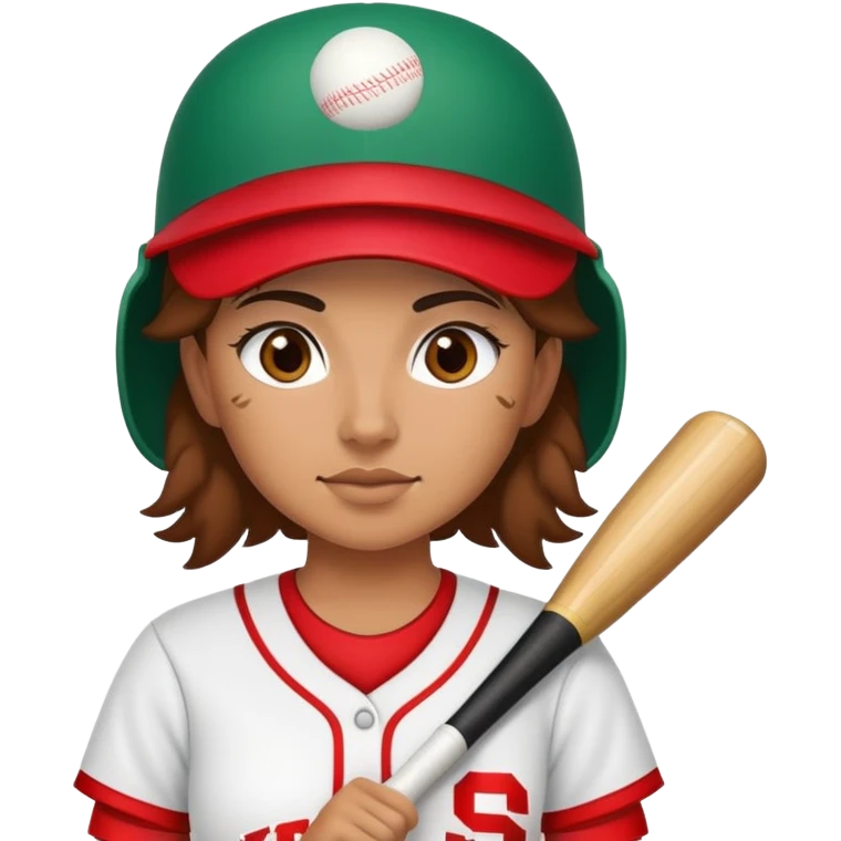 mexican softball player  emoji