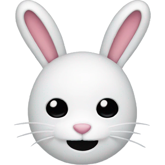 Bunny wearing a ski mask  emoji