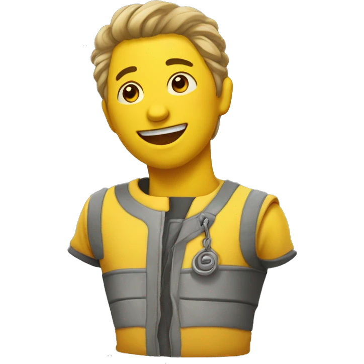 Yellow seringe emoji