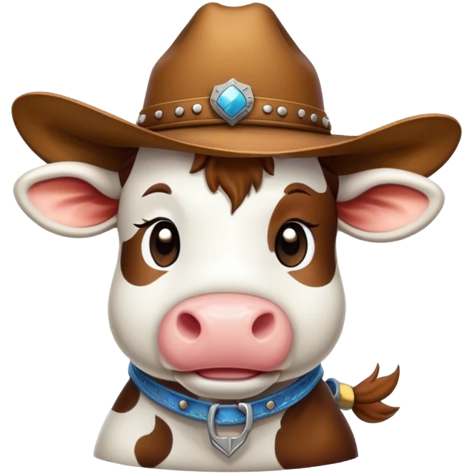 cow with cowboy hat emoji