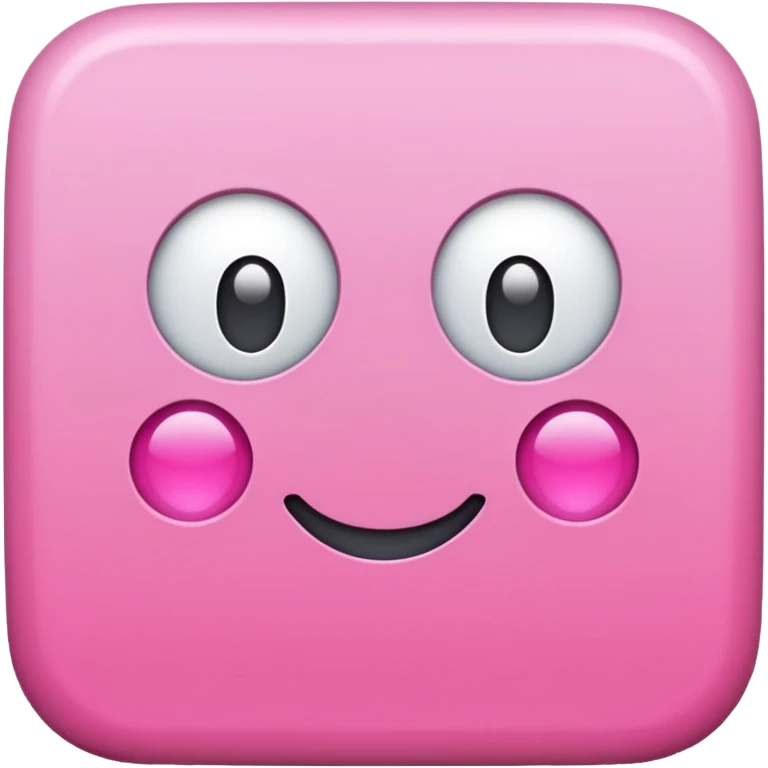 pink square emoji