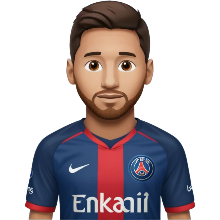 Messi-psg emoji
