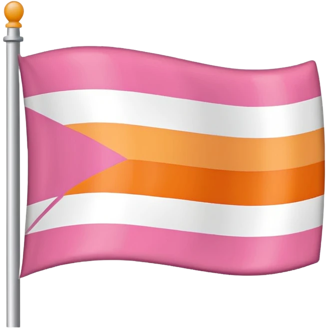 Lesbian flag emoji