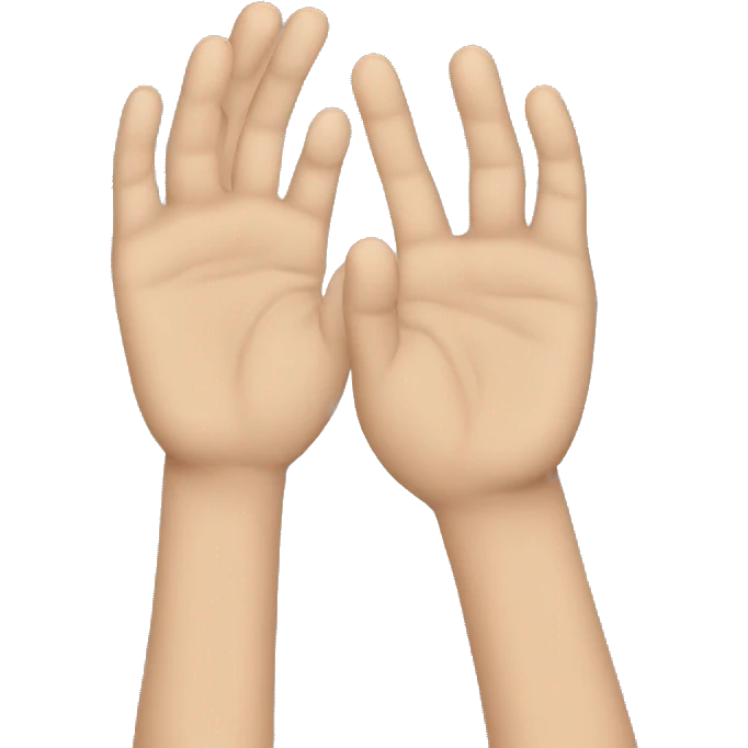 Hand on face  emoji