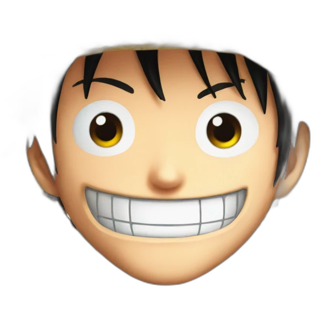 Luffy one piece emoji