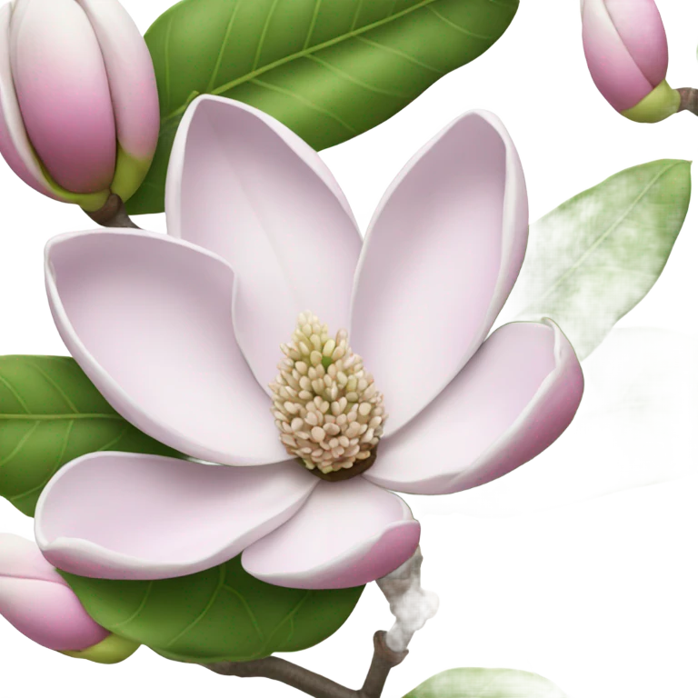 Magnolia plant  emoji
