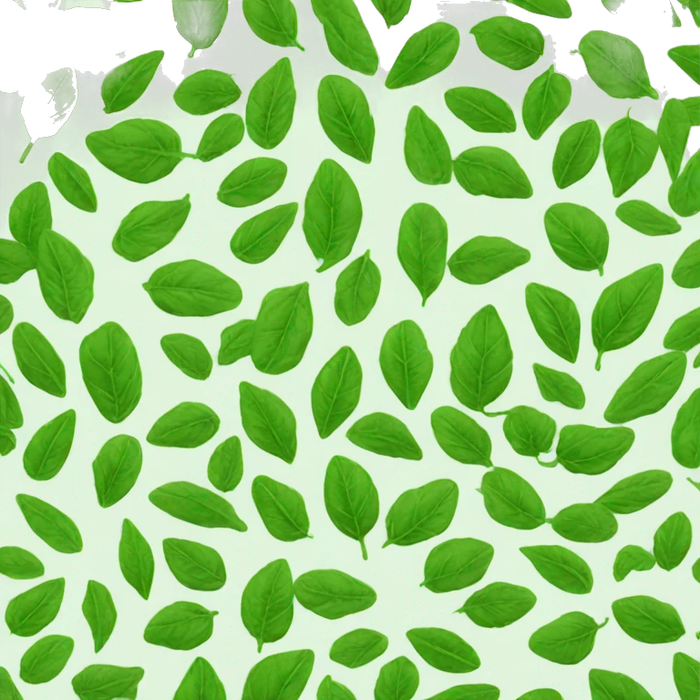 basil leaves emoji