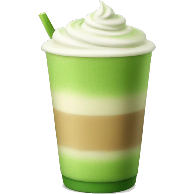 Matcha latte  emoji