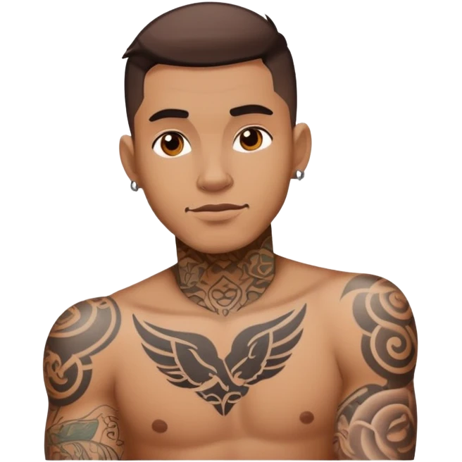 moreno tatuado emoji