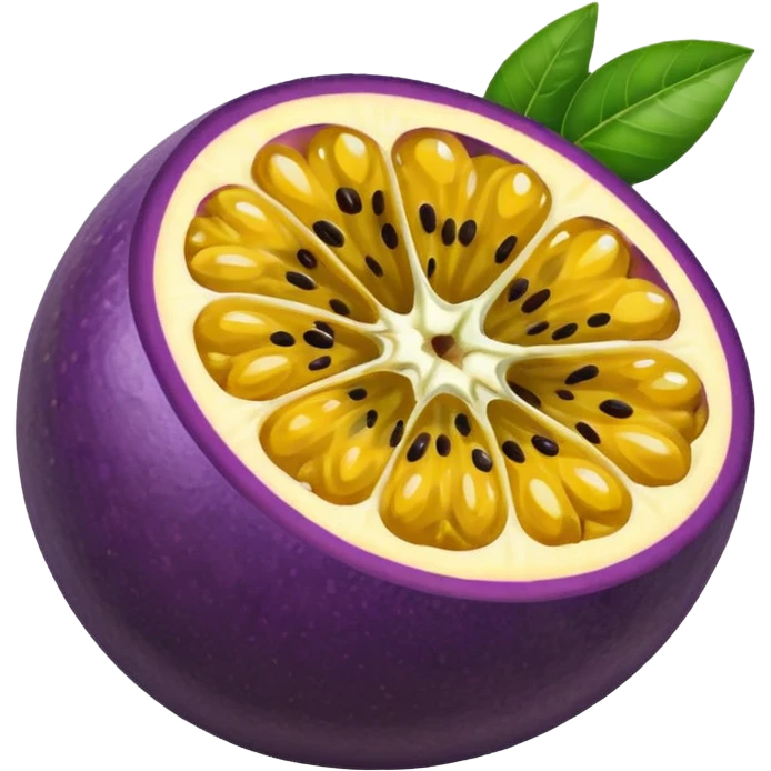 Create a passion fruit emoji emoji