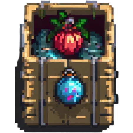 2d power up crate with bomb emoji