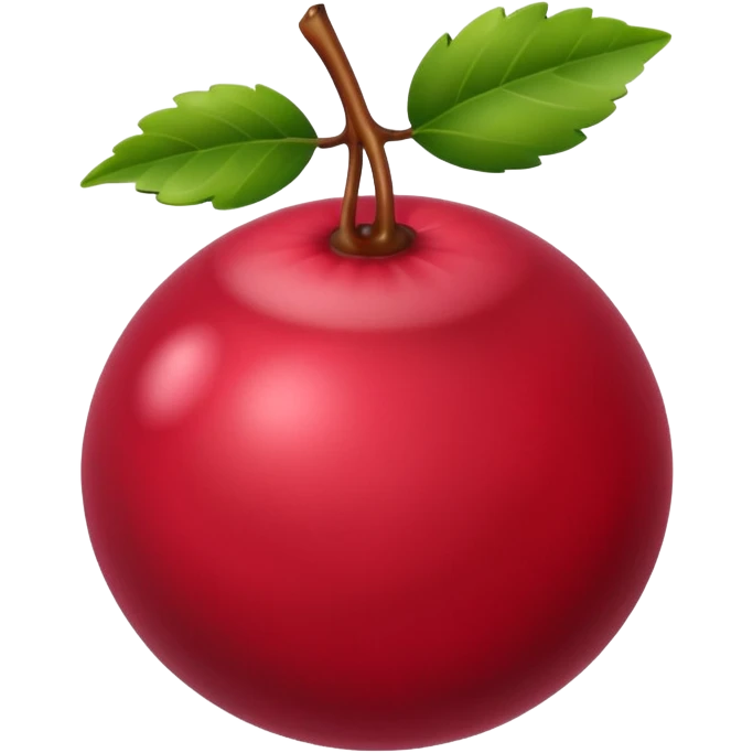 Cranberry emoji