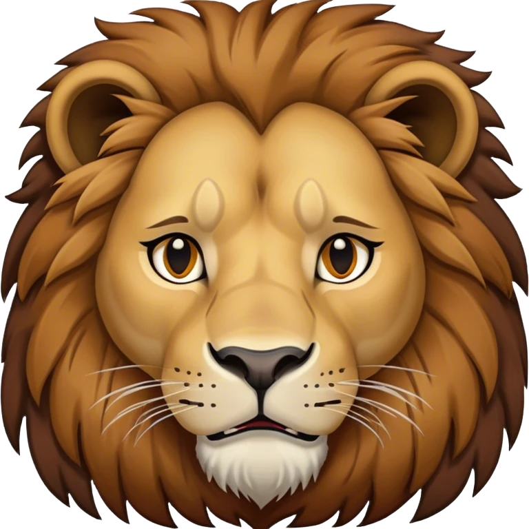 Scarface lion emoji