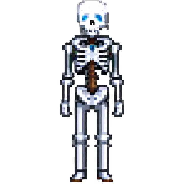 Sans from Undertale, skeleton character emoji