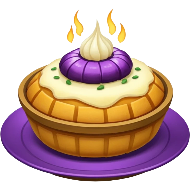 Filipino puto bumbong and bibingka emoji