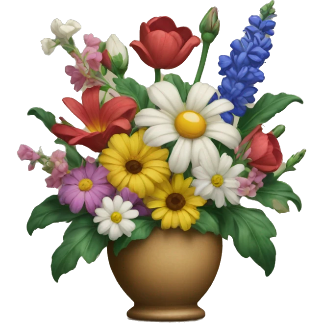 flowers’ painting emoji
