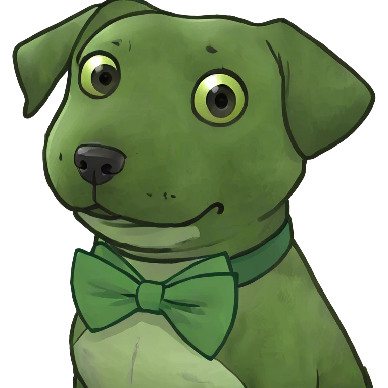 perrito con lazito emoji