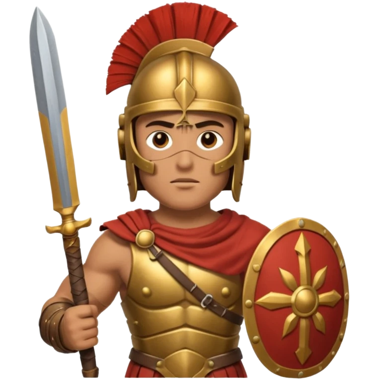 Roman Gladiator front emoji