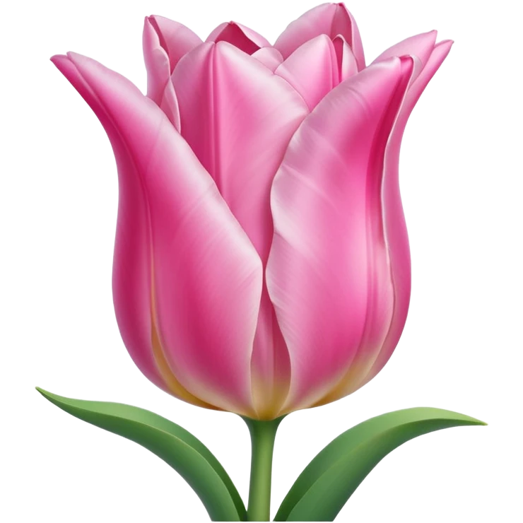 light pink tulip emoji