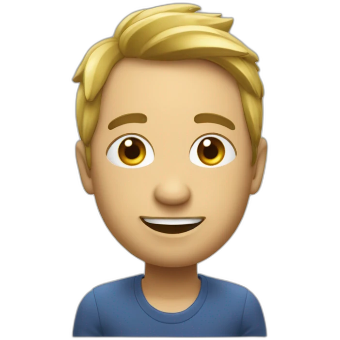 Végéta regarde la télé emoji
