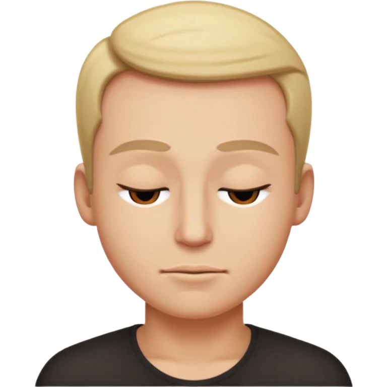 cocky smirk eyes closed emoji