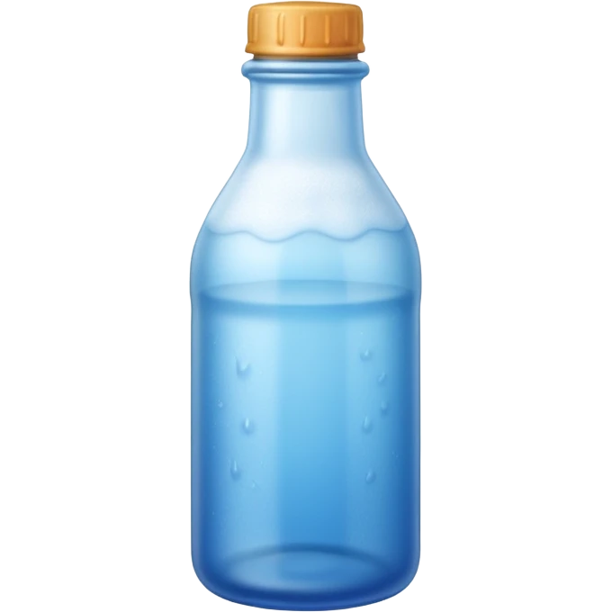 blue bottle mist emoji