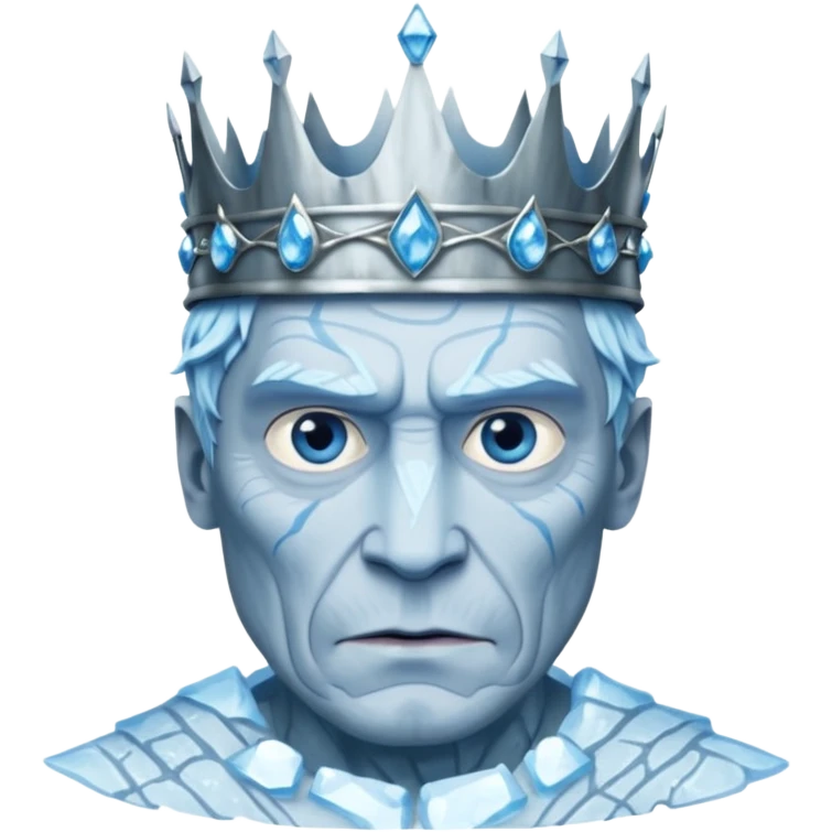 Le roi des marcheur blanc dans game of thrones emoji