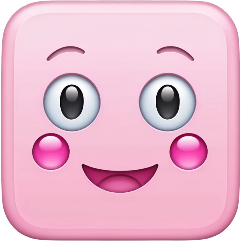 Pembe kare emoji