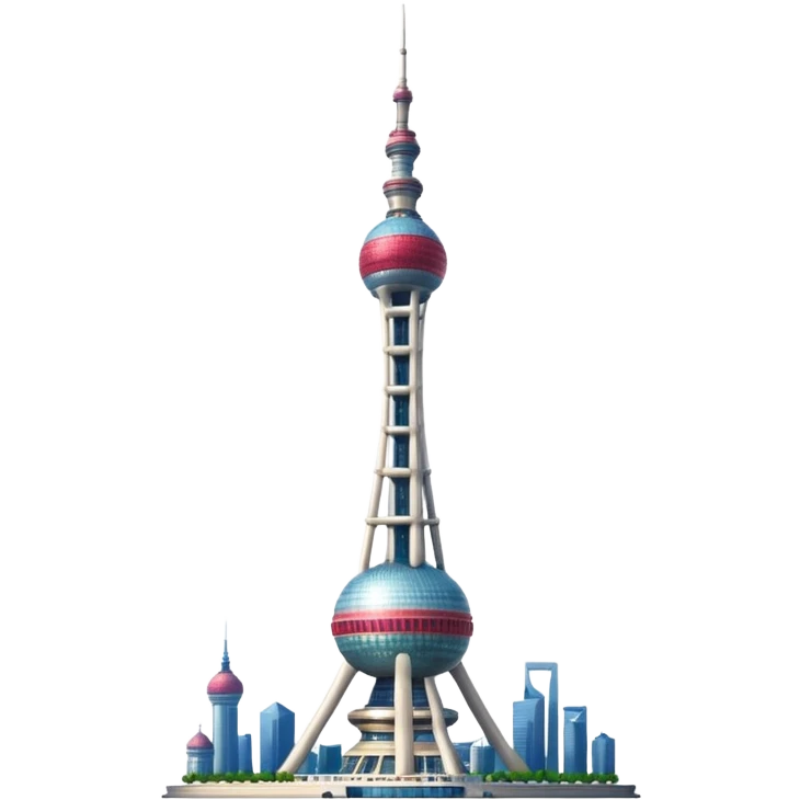 Shanghai Oriental Pearl Tower emoji