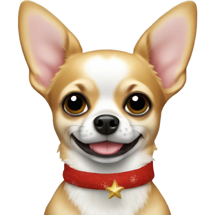 Christmas Chihuahua  emoji
