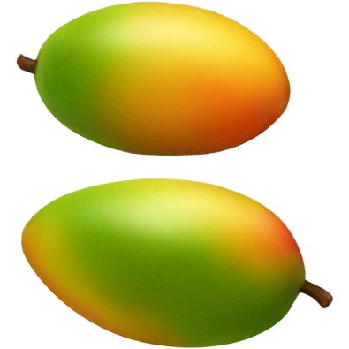 Realistic Mango emoji