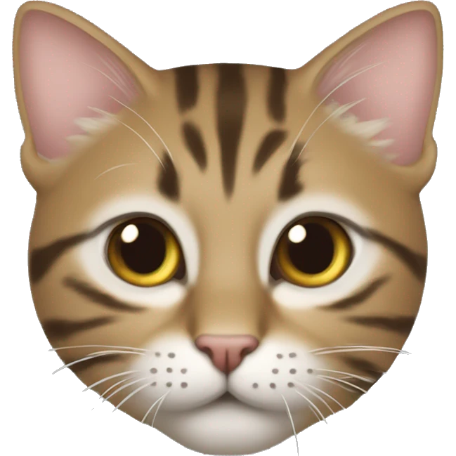 Котик в бокале emoji