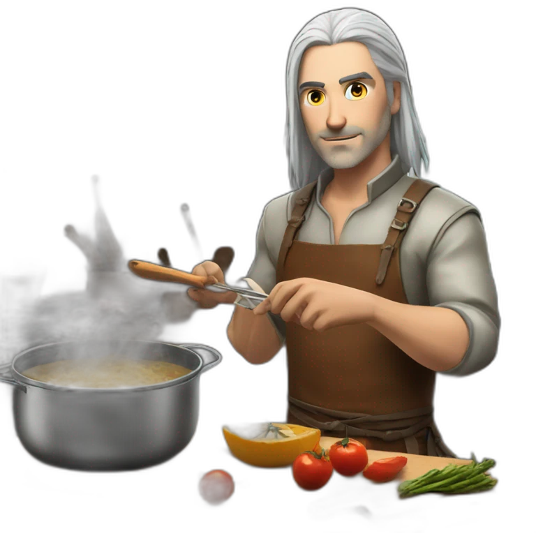 The witcher cooking emoji