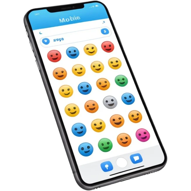 mobile app emoji
