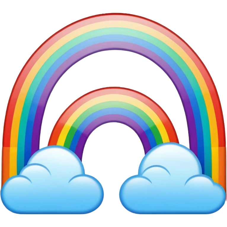 The legend of the rainbow emoji