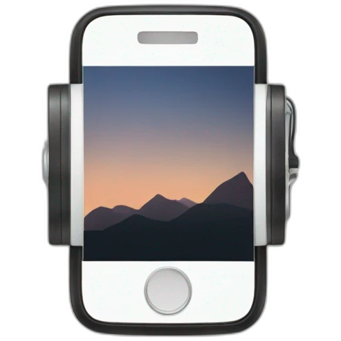 Smartphone with display where Views are going up from a reel  emoji