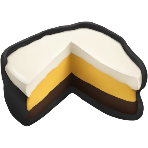 black and white food  emoji