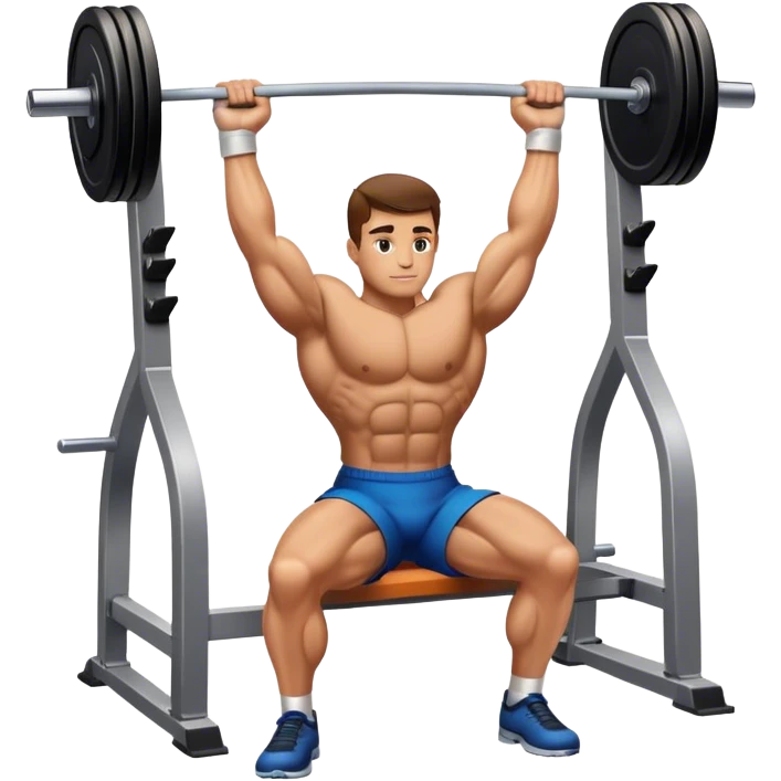 lying-down BenchPress emoji