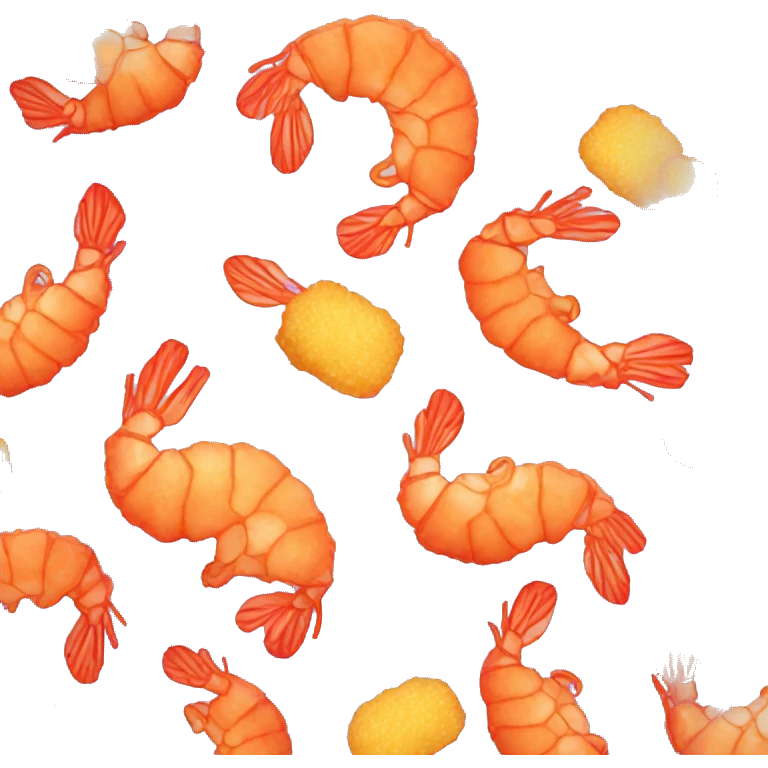 Fried shrimp  emoji