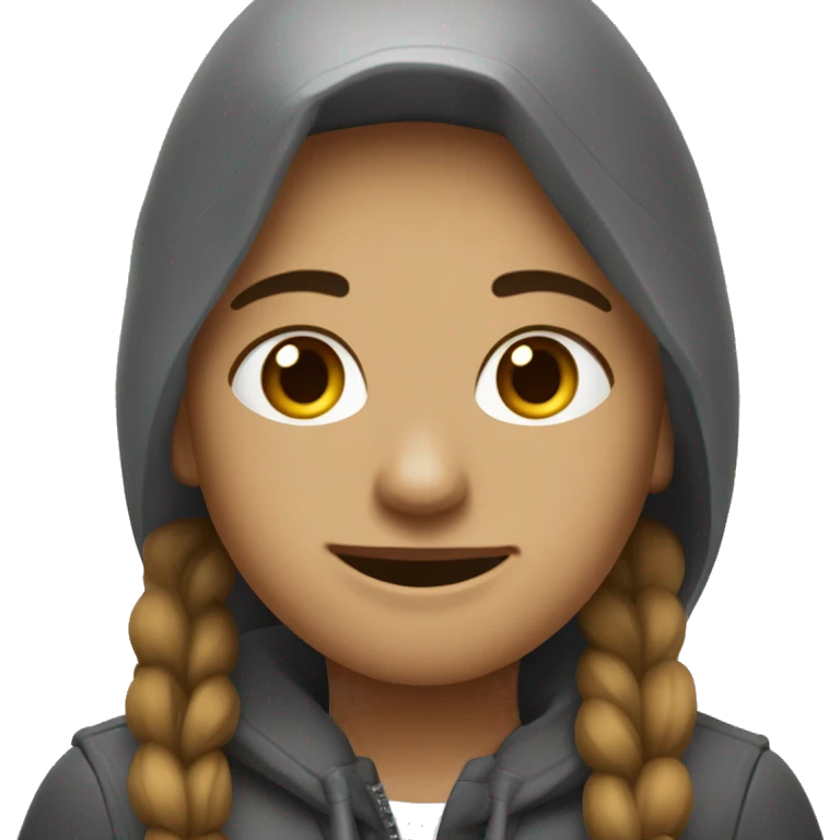 Девочка с светлыми волосами с собакой в руках белой шпиц emoji