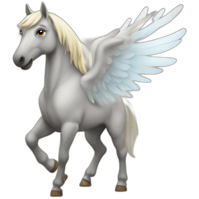 Horse with wings emoji