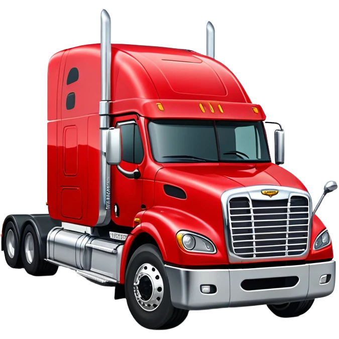 Freightliner 18 wheeler  emoji