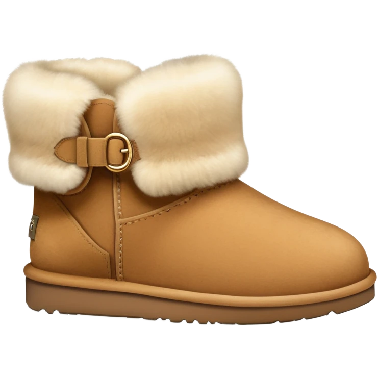camel ugg shoe emoji