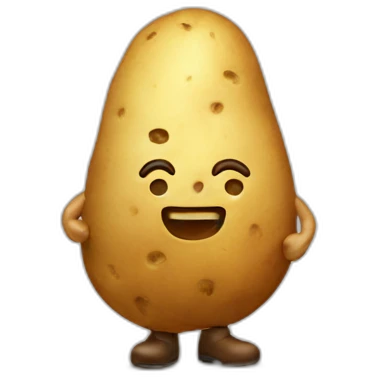 a potato man emoji