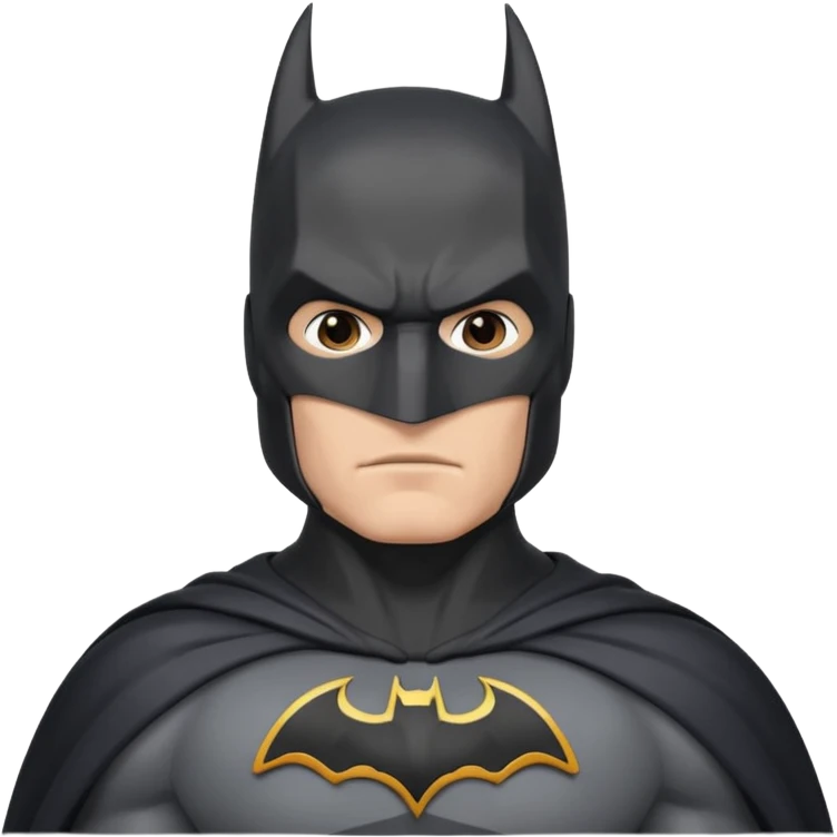 Bat man emoji