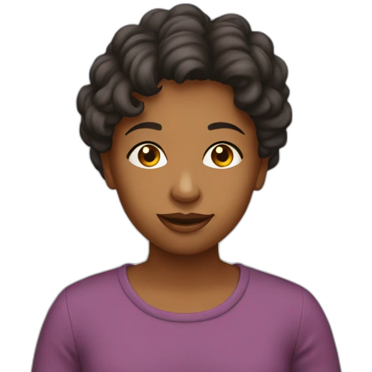 Young mam emoji