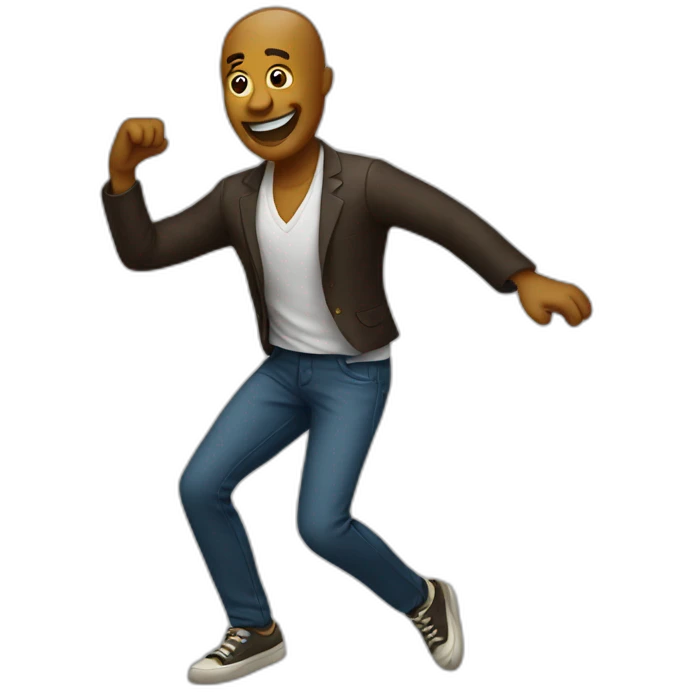 dancing man emoji