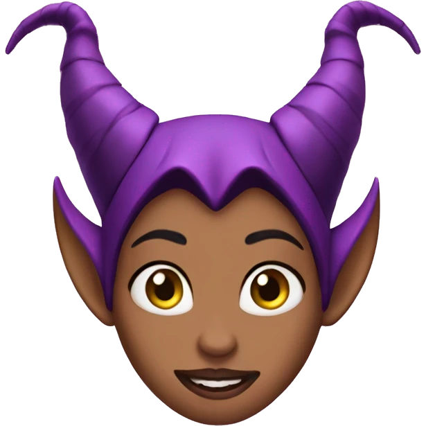 Pink Maleficent  emoji